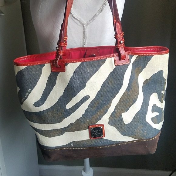 Dooney and bourke zebra print purse Clearance